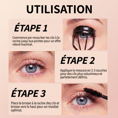 Mascara Tubulaire Résistant à l'Eau